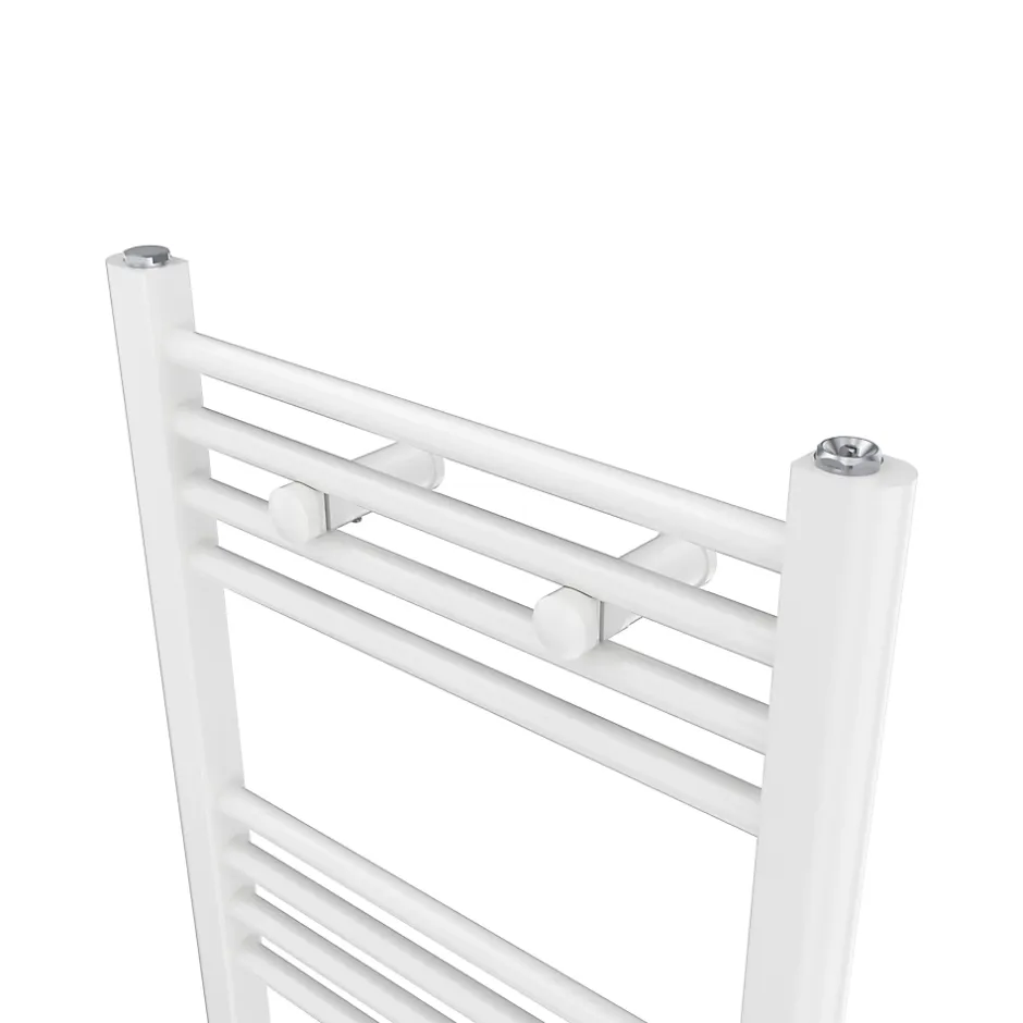 Flomasta Sèche-serviettes eau chaude en acier blanc 411W* Sèche-Serviettes Eau Chaude