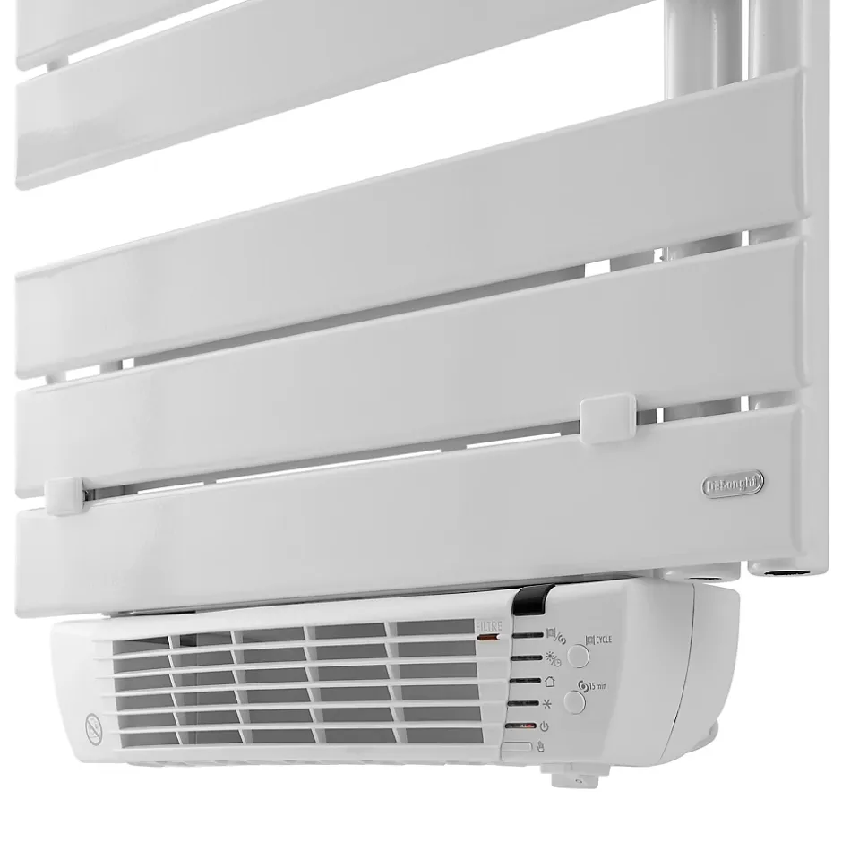 Delonghi Sèche-serviettes eau chaude en acier Penny 851W blanc* Sèche-Serviettes Soufflant