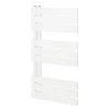 GoodHome Sèche-serviettes eau chaude en acier Boxwood blanc 379W