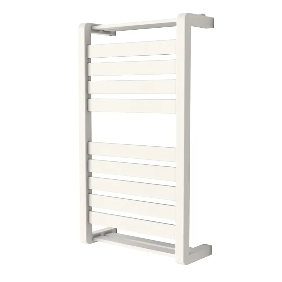 GoodHome Sèche-serviettes eau chaude en acier Loreto vertical blanc 344 W* Sèche-Serviettes Eau Chaude