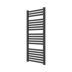 GoodHome Sèche-serviettes eau chaude en acier Aspley argent 485W* Sèche-Serviettes Eau Chaude