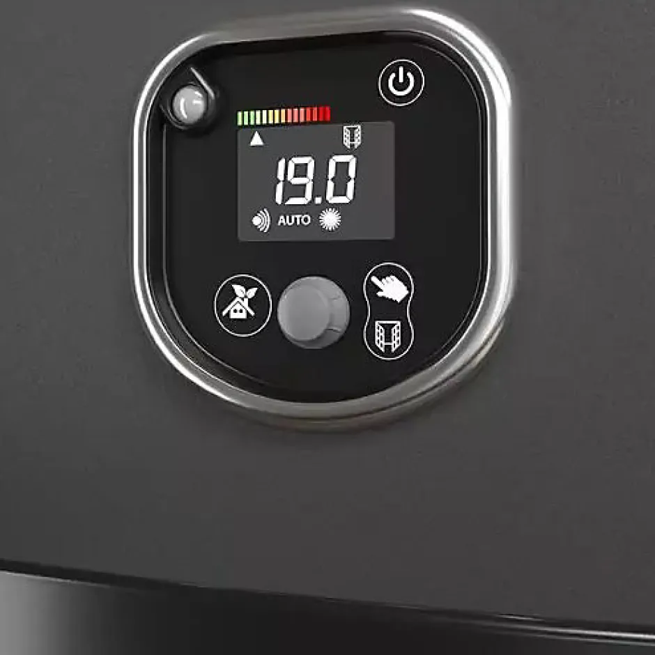 Intuis Sèche-serviettes Helia 1200W gris anthracite* Sèche-Serviettes Soufflant
