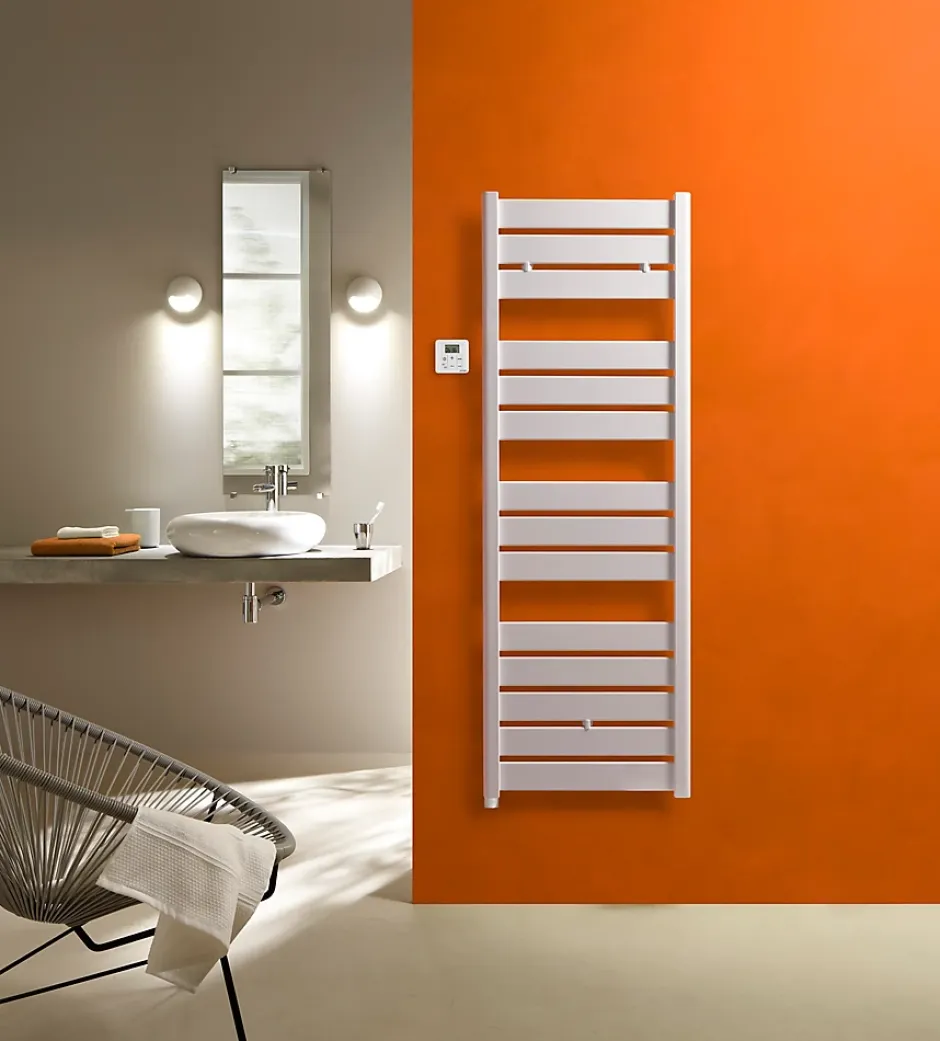 Acova Sèche-serviettes inertie fluide - 750W - blanc -* Sèche-Serviettes Électrique