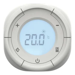 GoodHome Sèche-serviettes électrique à inertie fluide Hyana blanc 500W* Sèche-Serviettes Électrique