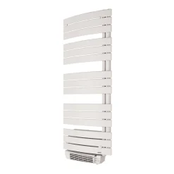 Delonghi Sèche-serviettes électrique à inertie fluide Madeira blanc 700W + soufflerie 1000W* Sèche-Serviettes Soufflant