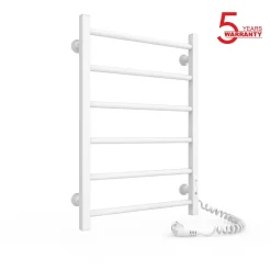 Laris Sèche-serviettes électrique ALFA 400x600 avec minuterie ECO, 95W, Blanc* Sèche-Serviettes Électrique