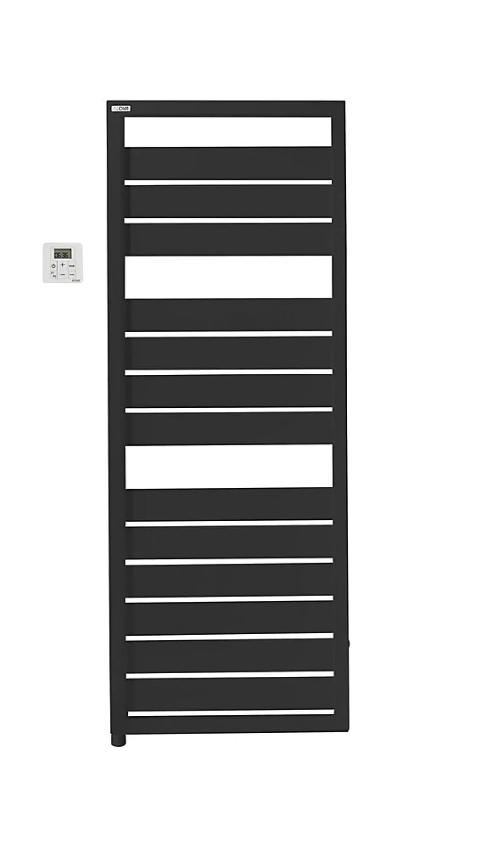 Acova Sèche-serviettes électrique à inertie fluide Astrakan noir 750W* Sèche-Serviettes Électrique