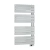 Deltacalor Sèche-serviettes électrique asymétrique 500W blanc 5m²
