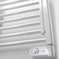 Deltacalor Sèche-serviettes électrique à inertie fluide Papillon1 150W blanc* Sèche-Serviettes Électrique