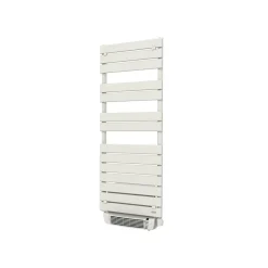 Delonghi Sèche-serviettes électrique à inertie fluide Ghibli blanc 700W + soufflerie 1000W