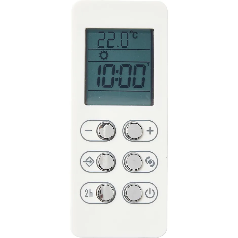 Delonghi Sèche-serviettes électrique à inertie fluide Phorum blanc 500W + soufflerie 1000W* Sèche-Serviettes Soufflant