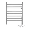 WarmlyYours Sèche-serviettes électrique brossé 150W , Dimensions: 81,2cm x 60 cm* Sèche-Serviettes Électrique