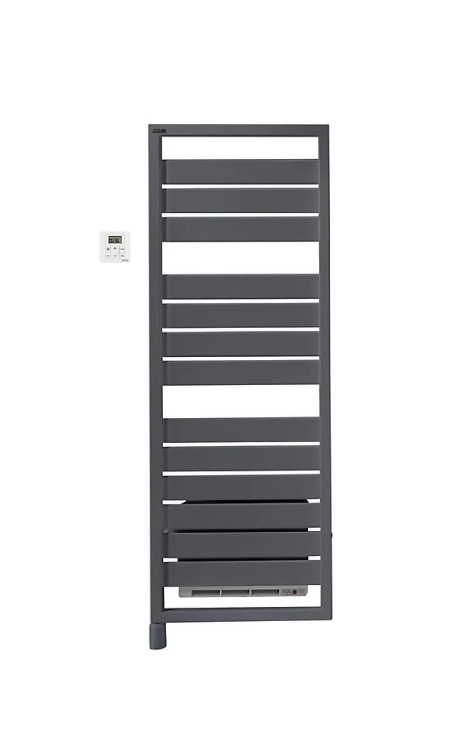 Acova Sèche-serviettes électrique à inertie fluide Astrakan +Air anthracite 750W + soufflerie 1000W* Sèche-Serviettes Soufflant