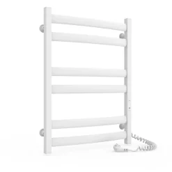 Laris Sèche-serviettes électrique ATLANT 500x700 avec minuterie ECO, 160W, Blanc