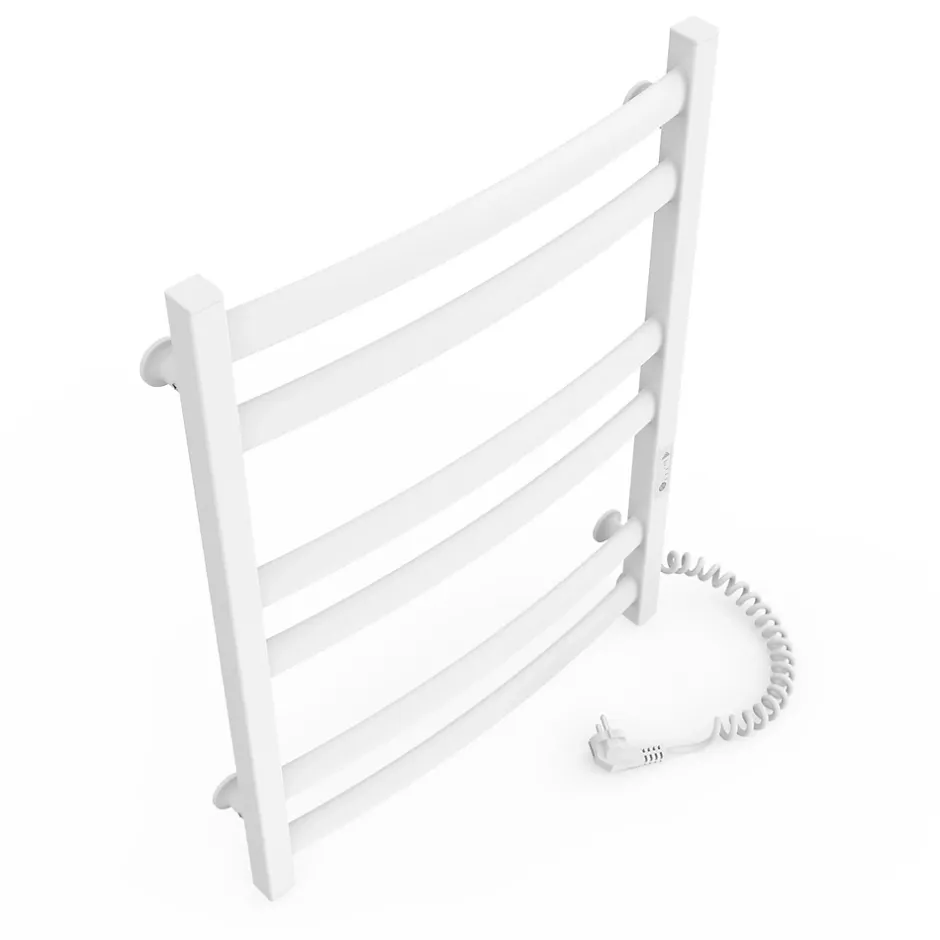 Laris Sèche-serviettes électrique ATLANT 500x700 avec minuterie ECO, 160W, Blanc