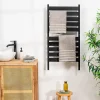 InnovaGoods Sèche-Serviettes électrique pour mur ou sol 10 Barres* Sèche-Serviettes Électrique