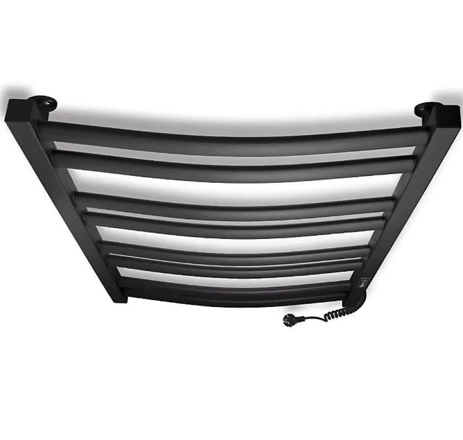 Laris Sèche-serviettes électrique ATLANT 500x900 avec minuterie ECO, 210W, Noir* Sèche-Serviettes Électrique