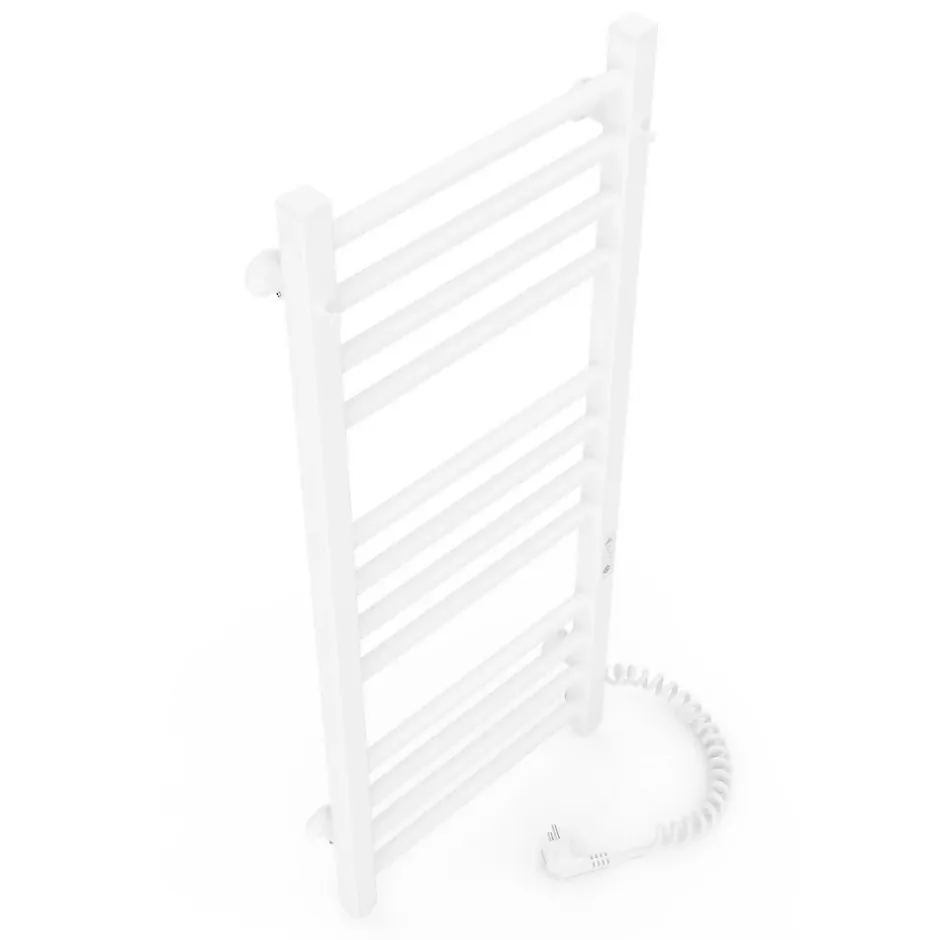 Laris Sèche-serviettes électrique ALFA 500x1200 avec minuterie ECO, 225W, Blanc* Sèche-Serviettes Électrique