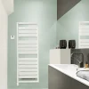 Acova Sèche-serviettes électrique à inertie fluide Astrakan +Air blanc 750W + soufflerie 1000W* Sèche-Serviettes Soufflant