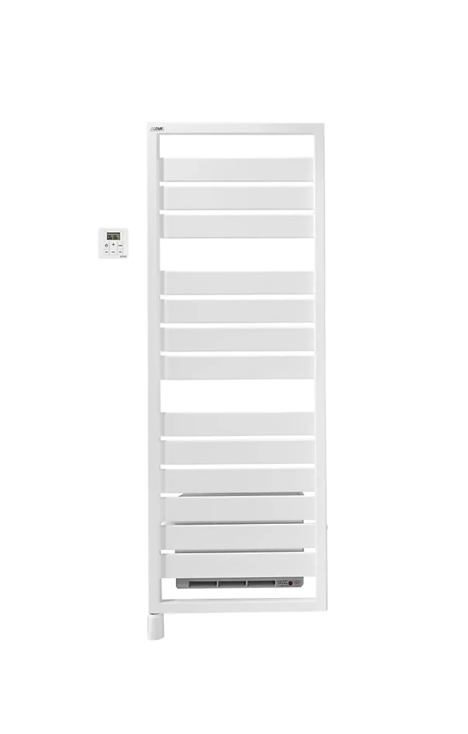 Acova Sèche-serviettes électrique à inertie fluide Astrakan +Air blanc 750W + soufflerie 1000W* Sèche-Serviettes Soufflant