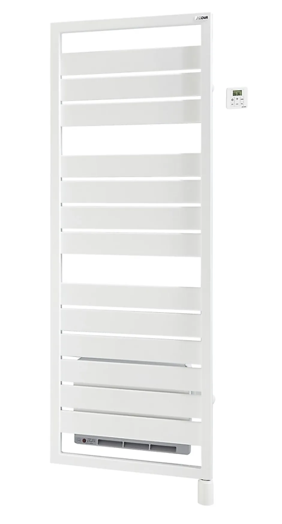 Acova Sèche-serviettes électrique à inertie fluide Astrakan +Air blanc 750W + soufflerie 1000W* Sèche-Serviettes Soufflant