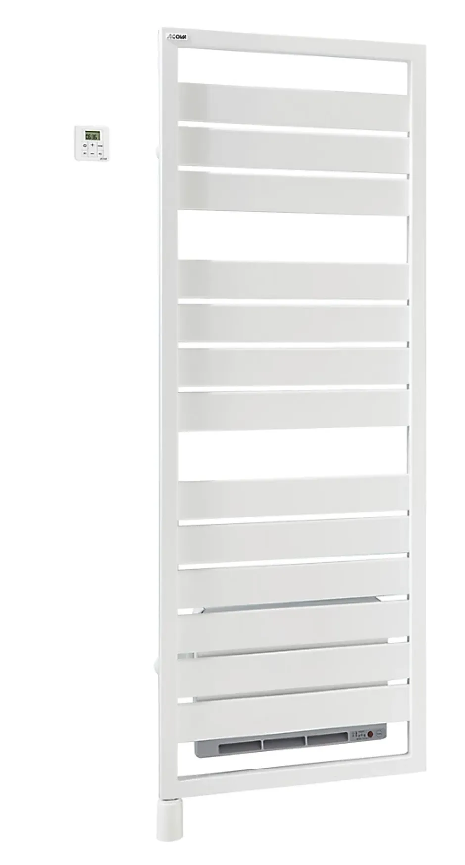 Acova Sèche-serviettes électrique à inertie fluide Astrakan +Air blanc 750W + soufflerie 1000W* Sèche-Serviettes Soufflant