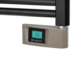 Deltacalor Sèche-serviettes électrique à inertie fluide Stendino 750W noir