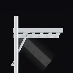 Deltacalor Sèche-serviettes électrique à inertie fluide Stendino 750W noir