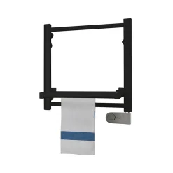 Deltacalor Sèche-serviettes électrique à inertie fluide Papillon1 150W noir