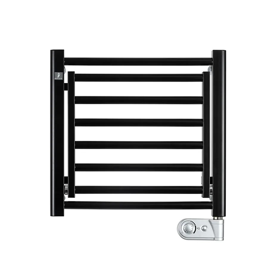 Deltacalor Sèche-serviettes électrique à inertie fluide Papillon1 150W noir