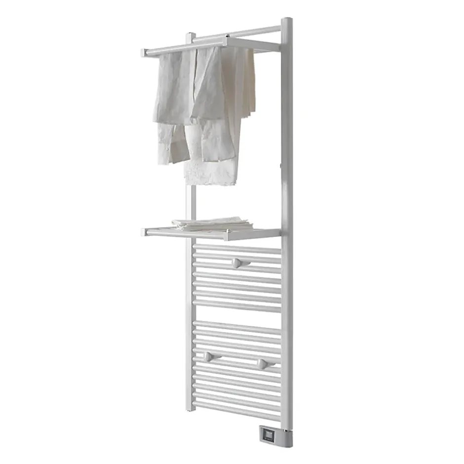 Deltacalor Sèche-serviettes électrique à inertie fluide Papillon2 750W blanc