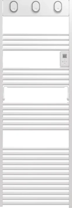 Sauter Sèche-serviettes électrique à inertie fluide Marapi tactile blanc 750W