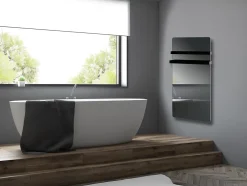 Carrera Sèche-serviettes électrique Silam air 1000W miroir