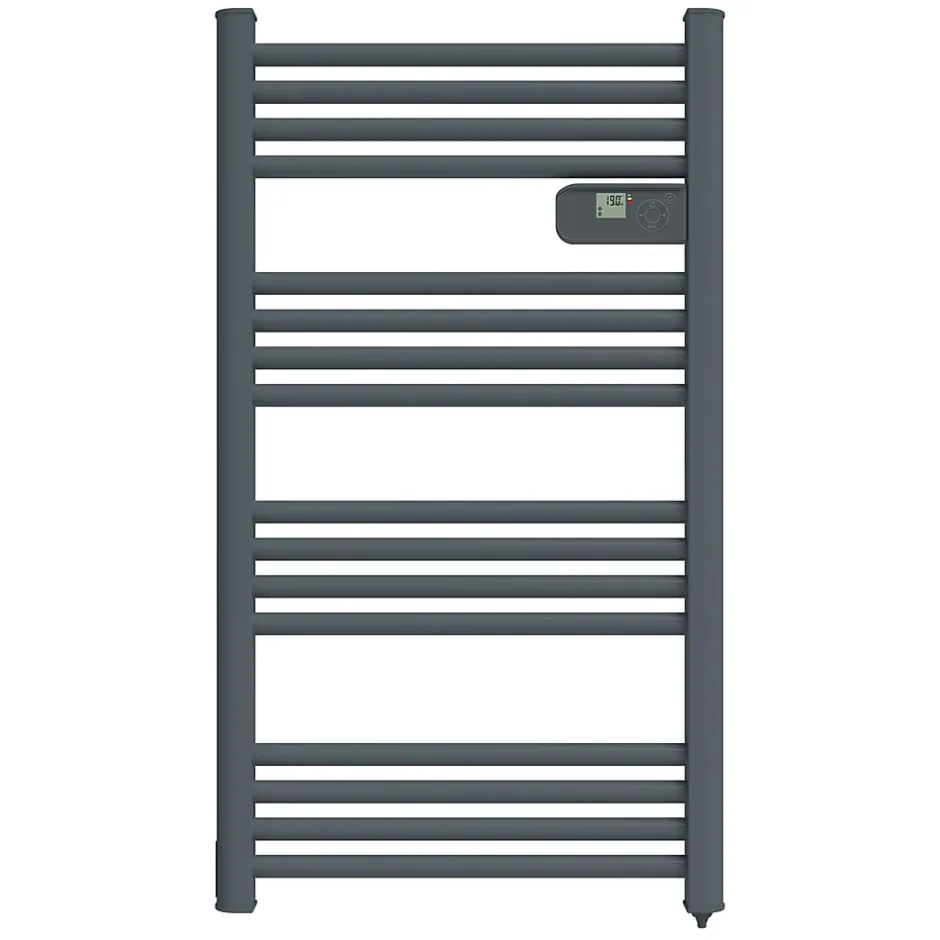Carrera Sèche-serviettes électrique à inertie sèche Alani 750W gris anthracite
