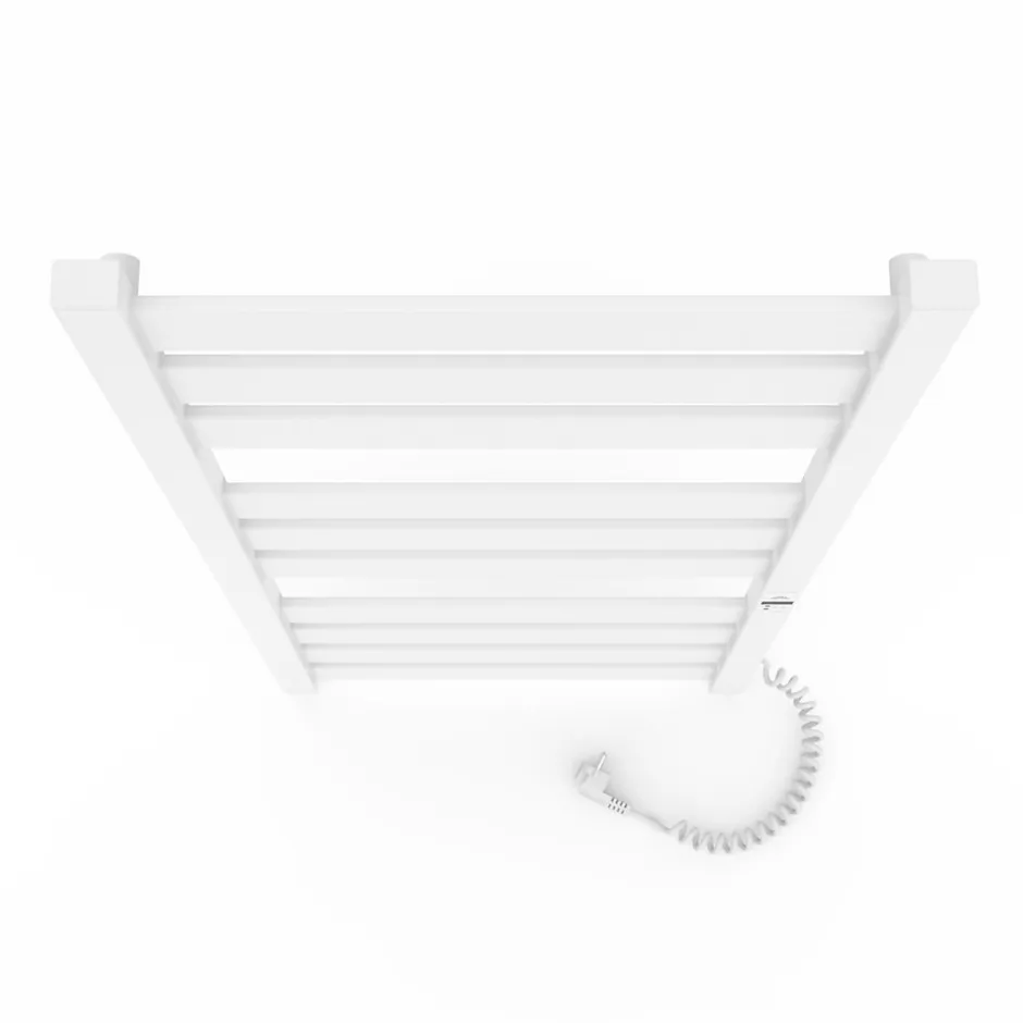 Laris Sèche-serviettes électrique GEFEST PREMIUM 500x1200 avec minuterie ECO, 380W, Blanc* Sèche-Serviettes Électrique