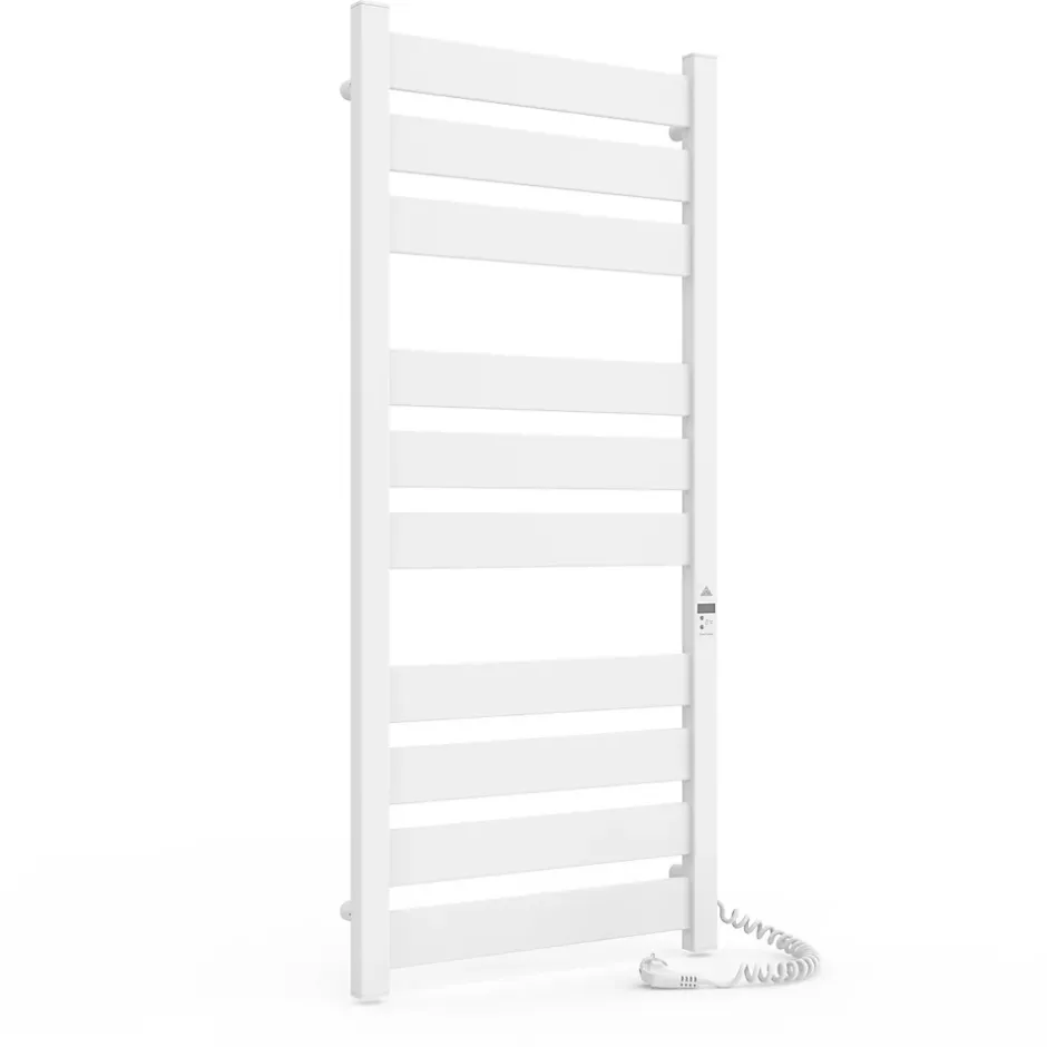 Laris Sèche-serviettes électrique GEFEST PREMIUM 500x1200 avec minuterie ECO, 380W, Blanc* Sèche-Serviettes Électrique