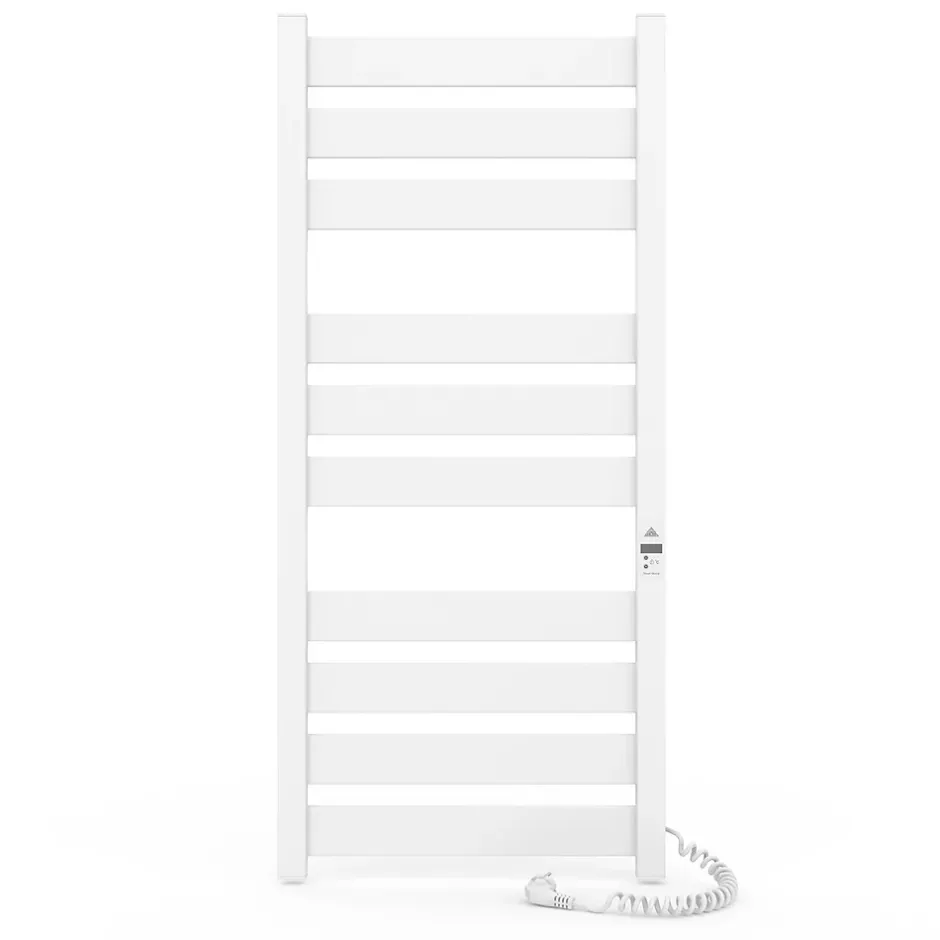 Laris Sèche-serviettes électrique GEFEST PREMIUM 500x1200 avec minuterie ECO, 380W, Blanc* Sèche-Serviettes Électrique