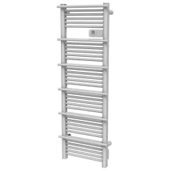 GoodHome Sèche-serviettes électrique à inertie sèche Solna blanc 750W