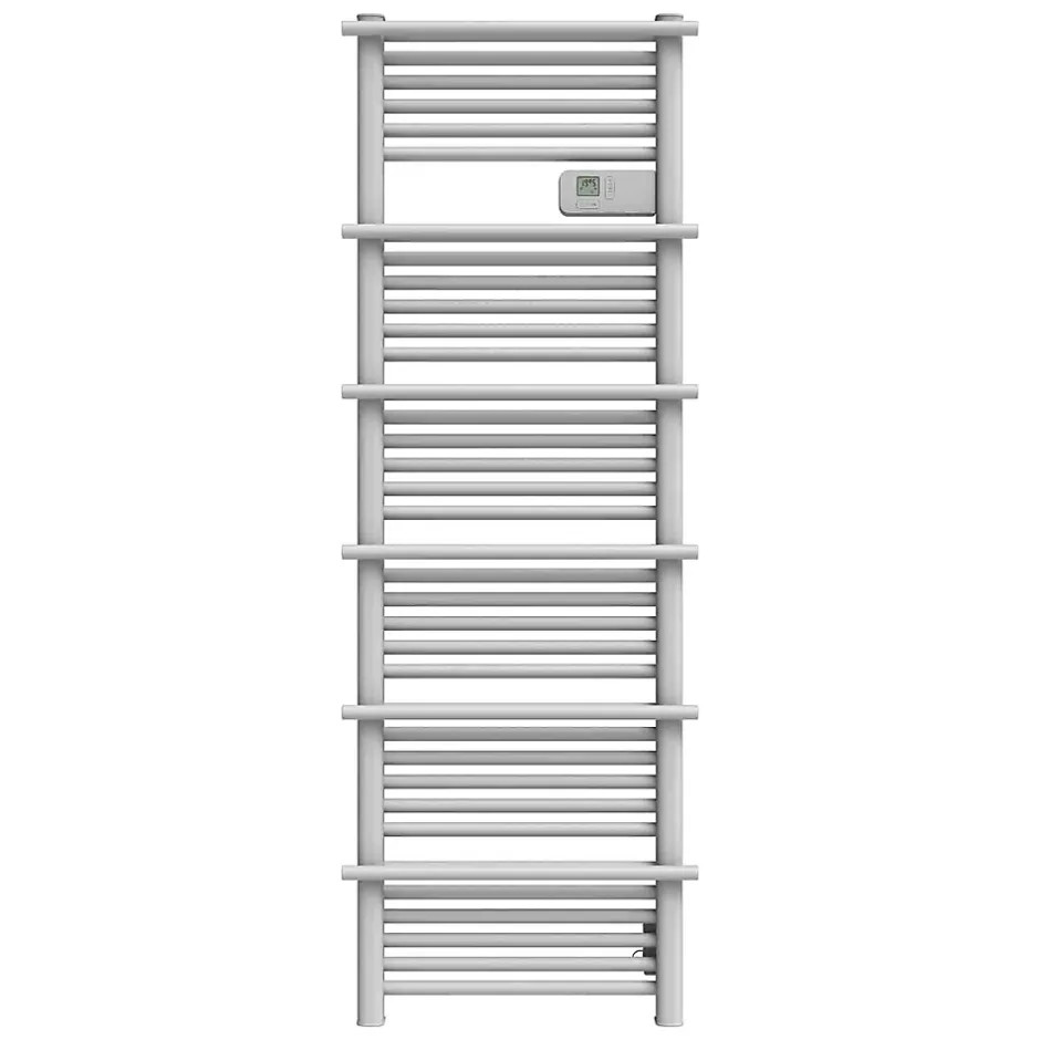 GoodHome Sèche-serviettes électrique à inertie sèche Solna blanc 750W