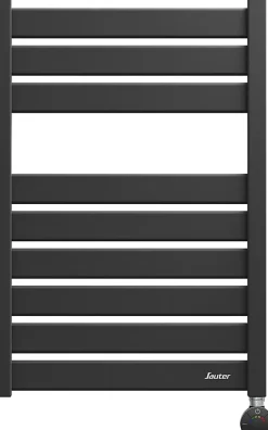 Sauter Sèche-serviettes électrique à inertie fluide Kelud mini 2 anthracite 250W* Sèche-Serviettes Électrique