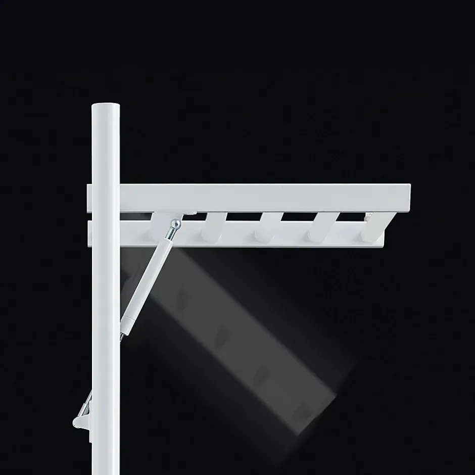 Deltacalor Sèche-serviettes électrique à inertie fluide Stendino 750W blanc* Sèche-Serviettes Électrique