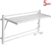 Laris Sèche-serviettes électrique ASTOR 1000x540 avec minuterie ECO, 225W, Blanc