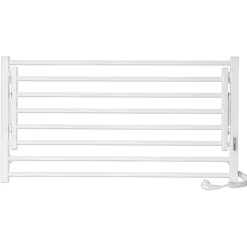Laris Sèche-serviettes électrique ASTOR 1000x540 avec minuterie ECO, 225W, Blanc