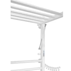 Laris Sèche-serviettes électrique ASTOR 1000x540 avec minuterie ECO, 225W, Blanc