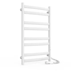 Laris Sèche-serviettes électrique ATLANT 500x900 avec minuterie ECO, 210W, Blanc* Sèche-Serviettes Électrique