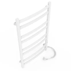 Laris Sèche-serviettes électrique ATLANT 500x900 avec minuterie ECO, 210W, Blanc* Sèche-Serviettes Électrique