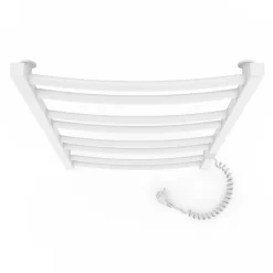 Laris Sèche-serviettes électrique ATLANT 500x900 avec minuterie ECO, 210W, Blanc* Sèche-Serviettes Électrique
