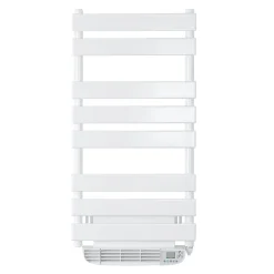 Deltacalor Sèche-serviettes électrique à inertie fluide Vento 500W + soufflerie 1000W