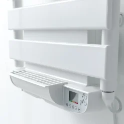 Deltacalor Sèche-serviettes électrique à inertie fluide Vento 500W + soufflerie 1000W
