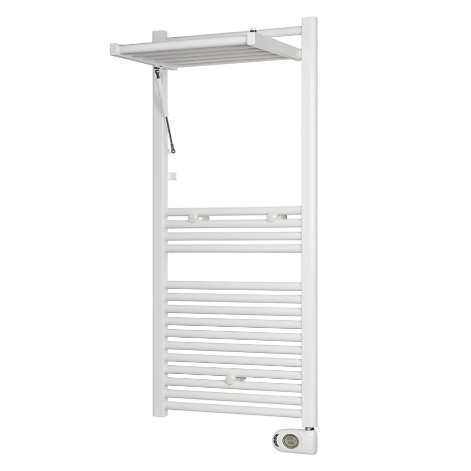 Deltacalor Sèche-serviettes électrique à inertie fluide Stendino 500W blanc